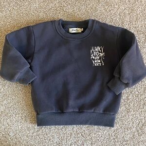 Binky Bro 2T Gray Crewneck Sweatshirt